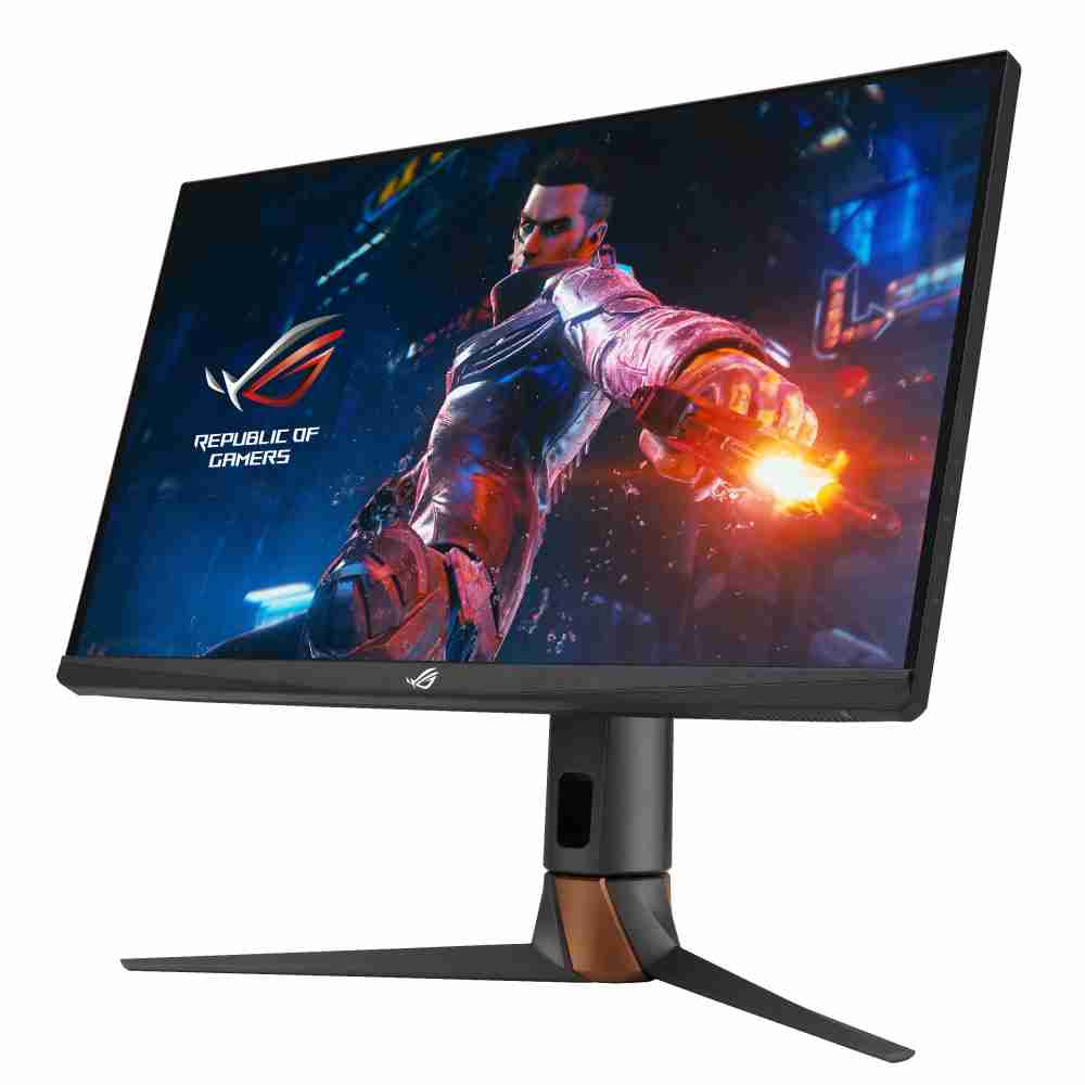 华硕ASUS ROG Swift 360Hz PG27AQN，，，，采用财神娱乐全新可支持ULMB2技术的高阶电竞显示器，，，，为电竞玩家打造突破以往的急速游戏体验。。。（图片来源：ASUS提供）